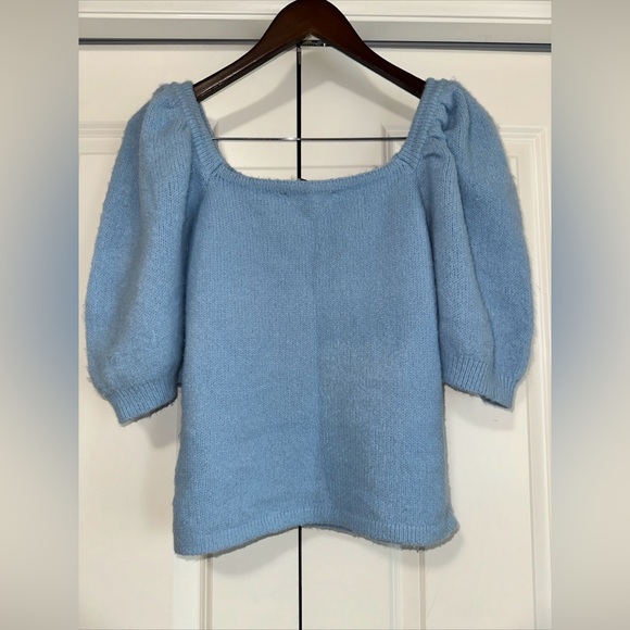 English Factory Off The Shoulder Soft Knit Sweater M - Picture 4 of 4